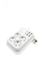 Showmax Serisi SH-2946 Termal Akım Korumalı Priz 2 MT (4 Priz + 4 Usb + 2 Type-c)