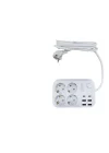 Showmax Serisi SH-2946 Termal Akım Korumalı Priz 2 MT (4 Priz + 4 Usb + 2 Type-c)