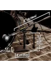 Shure by Tek Bölümlü Bomlu Kompakt, Düşük Profilli Mikrofon Standı; (SH-DESKTOP2)