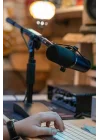 Shure by Tek Bölümlü Bomlu Kompakt, Düşük Profilli Mikrofon Standı; (SH-DESKTOP2)