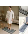 Sihirli Süper Su Emici Kaymaz Tabanlı Uzun Paspas 40 * 120 cm