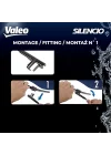 Silencio Flat Blade Set Silecek Seti Citroen C5 (2001-2004) (650+475 MM) 574323