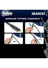 Silencio Flat Blade Set Silecek Smart Fortwo (2007 ve sonrası) (580+530 MM) 574636