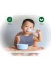 Silicone Baby Bib - Silikon Mama Önlüğü, Gri