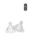 Silikon Anti-Kolik 2li Biberon Emziği Large 4+ Ay