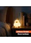 Silikon Gece Lambası, LED Yumuşak Sevimli Ördek Lamba, Çocuklar için Kısılabilir Gece Lambası, Şarj Edilebilir Bebek Yatak Odası Lambası, Emzirme ve Kreş Dekoru için