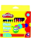SİLİN.CRAYON (MUM) BOYA 12 RENK (KARTON)