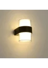 Silindir Led Aplik 12 Watt Gün Işığı 3200k İç Mekan Ve Dış Mekan Cata Bora Led Aplik Ip54