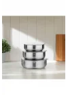 Silver Çelik 6 Parça Saklama Kabı