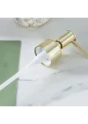 SIVI SABUNLUK POMPASI ALTIN RENKLİ 12x2x2cm