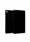 Siyah 2020 (4.Nesil) - Tablet Süper Silikon Kapak-Siyah iPad Pro 12.9 Pro ile uyumlu