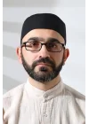 Siyah Fileli Kumaş Kalıp Namaz Takkesi Siyah 58