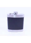 Siyah - Krom Cep Matarası-Flask 7 OZ