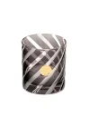 Siyah Spiral Kesme Cam Mumluk