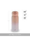 Skyfall Çelik Sızdırmaz Pembe Termos 350 Ml