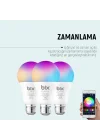 SL-02 Aura Çok Renkli 11W RGB WiFi-Bluetooth Uzaktan Kontrollü Akıllı Ampul