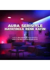 SL-02 Aura Çok Renkli 11W RGB WiFi-Bluetooth Uzaktan Kontrollü Akıllı Ampul