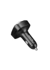 SL-BT306 Çift USB 5V 3.1A Rainbow Işıklı Led Ekran TF Kartlı V5.0 Bluetooth Fm Transmitter