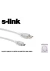 SL-UK55 Usb2.0 5m Şeffaf Usb AM/Mini 5pin Kablo