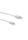 SL-UK55 Usb2.0 5m Şeffaf Usb AM/Mini 5pin Kablo