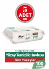 Sleepy Easy Clean Yüzey Temizlik Havlusu 100 lü x 5 Adet