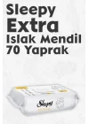 Sleepy Extra Islak Mendil 70 Adet