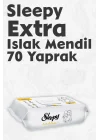 Sleepy Extra Islak Mendil 70 Adet