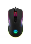 SM-G14 DUSK Usb Siyah 1600-7200 dpi RGB Ledli Gaming Oyuncu Mouse