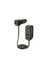 SmartCharger 6sı 1 Arada PD 90W Araç Hızlı Şarj Aleti 3 USB-C+3 USB-A