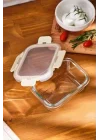 Soft 370 ml Borosilikat Saklama Kabı