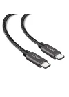Solid 100W 5A Type C to Type C Hızlı Şarj ve Data Kablosu Halat Örgülü Space Gray MBT (2 Metre)