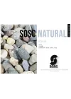 SOSC Doğal Nazilli Dere Çakıl Taşı, Tamburlanmış Dekoratif Taş, Renkli Dolomit, 2-4 cm, 3 Kg, Saksı Dibi, Akvaryum ve Bahçe Düzenleme