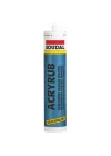 Mey İthalat® Soudal Acryrub Silikonize Mastik 310 ml Gri
