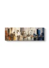 Soyut Şehir Manzarası Tablosu 180 x 60