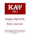 Spark Tomorrow Kappa Alpha Psi Daily Journal: When a Kappa gentleman journals, his thoughts become as smooth as his attire.