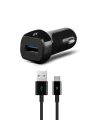 SpeedCharger QC 3.0 Type-C 120cm Kablolu Araç Şarj Aleti - Beyaz (2CKQC01C)