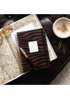Spiralli Süresiz Planlayıcı Ajanda Kahverengi Zebra- 15x21