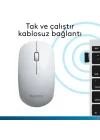 SPK7315 Kablosuz 1200DPI 3 Tuşlu Optik Mouse Beyaz