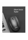SPK7315 M315 Kablosuz Sessiz Mouse 1200 Dpi Siyah Silent