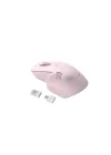 SPK7858 Bluetooth Kablosuz Çift Modlu 4000DPI 7 Tuşlu Optik Mouse Pembe
