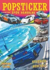 Spor Arabalar Boyama Kitabı Popsticker