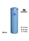 Stanley The Transit Fliptop Mug 0.59 L Termos Kupa Bardak Matara Mavi, 10-13061-0026