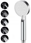 Star Duş Başlığı Seti - 150 cm PVC Banyo Duş Hortumu + 5 Fonksiyonlu Su Tasarruflu El duşu