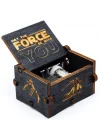 Star Wars Ahşap Çevirmeli Müzik Kutusu