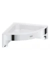 Start Cube QuickFix Köşe Duş Rafı | Duş/Banyo Aksesuarları | Krom | 41106000