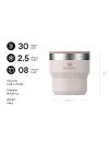 Stay-Hot Termos Bardak 0.29 Litre - Pembe Kuvars (Rose Quartz) | Paslanmaz Çelik