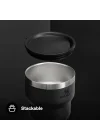 Stay-Hot Termos Bardak 0.29 Litre - Siyah 2.0 | Paslanmaz Çelik
