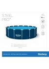 Steel Pro Set yer üstü Havuz, yuvarlak, 3,05 m x 76 cm