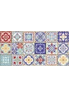 StickerArt Yer Kaplama Zemin Kaplama Folyosu 65x130 cm 18 Seramic Tile