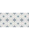 StickerArt Yer Kaplama Zemin Kaplama Folyosu 65x130 cm Talevera Pattern
